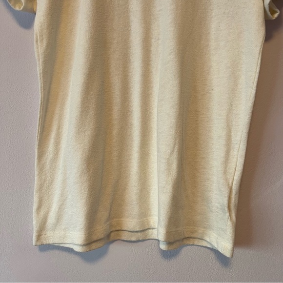 🪴 John Elliott + Co Cream Tee Size 2 - Picture 3 of 9